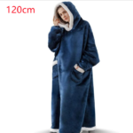 Hoodie Blanket Black 120